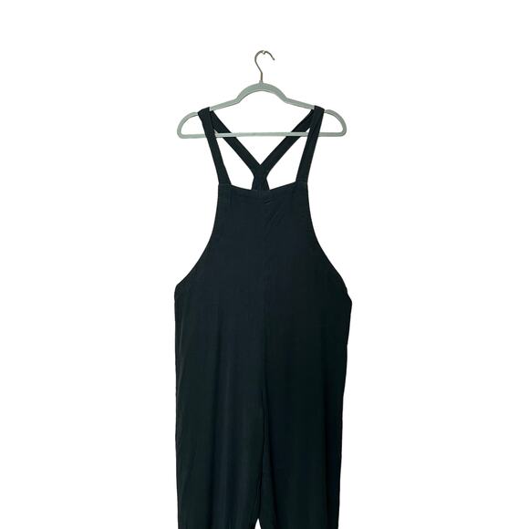 urban outfitters The Romperalls Overalls square neck loose jumpsuit sz s gray - Picture 2 of 9
